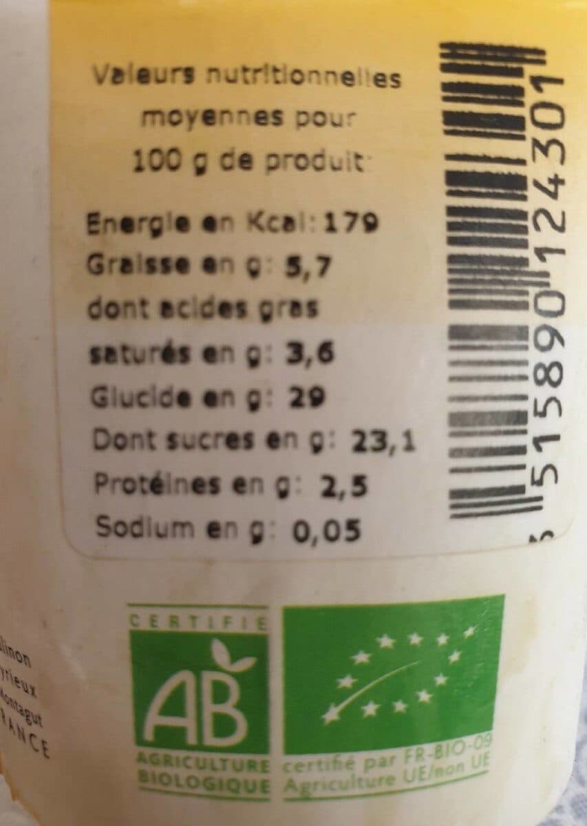 Open Food Facts Glace packshot