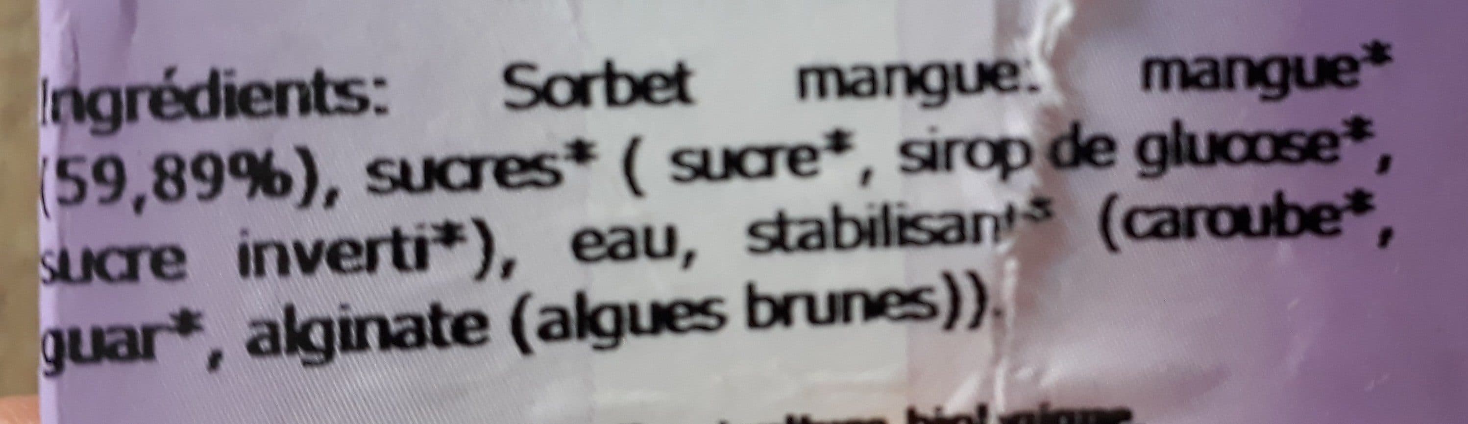 Terre Adélice Glace à la mangue bio packshot