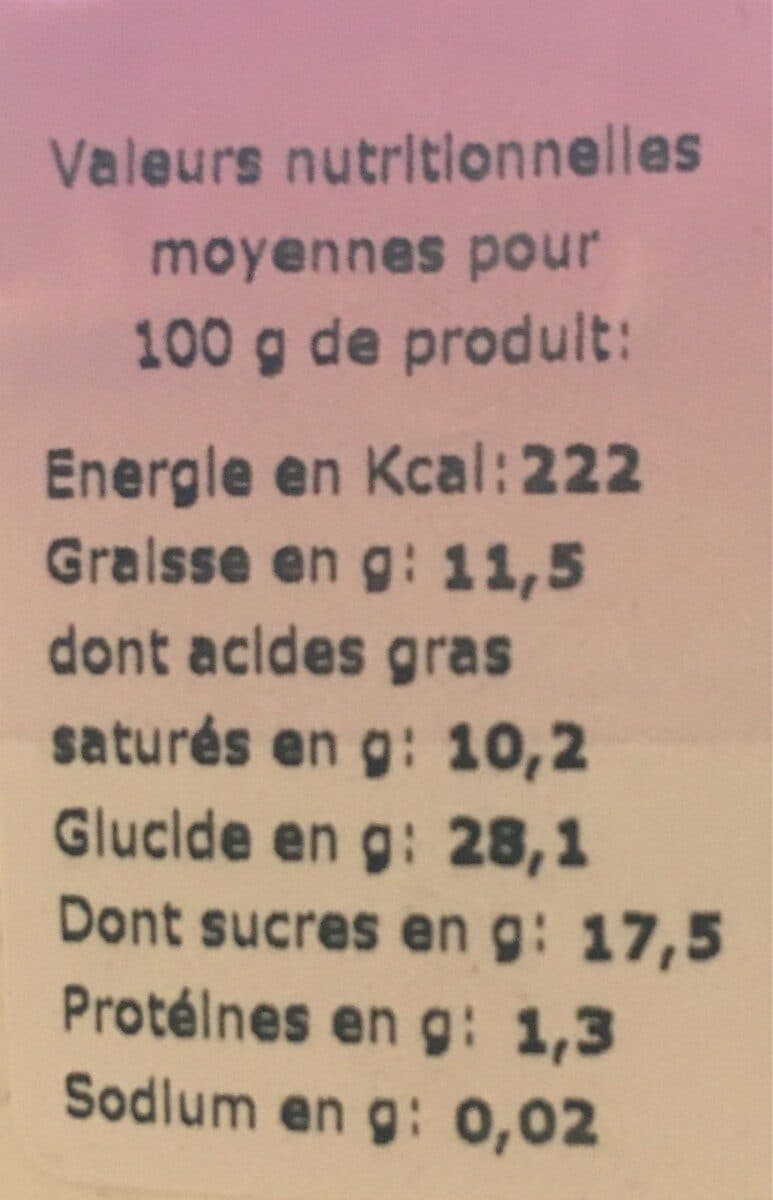 Open Food Facts Sorbet noix de coco packshot