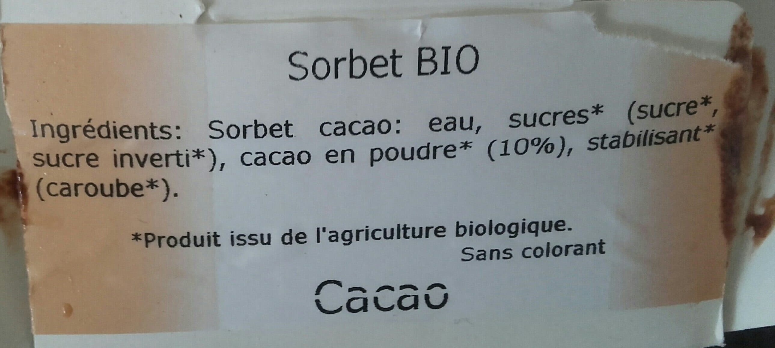 Terre Adélice Glace chocolat packshot