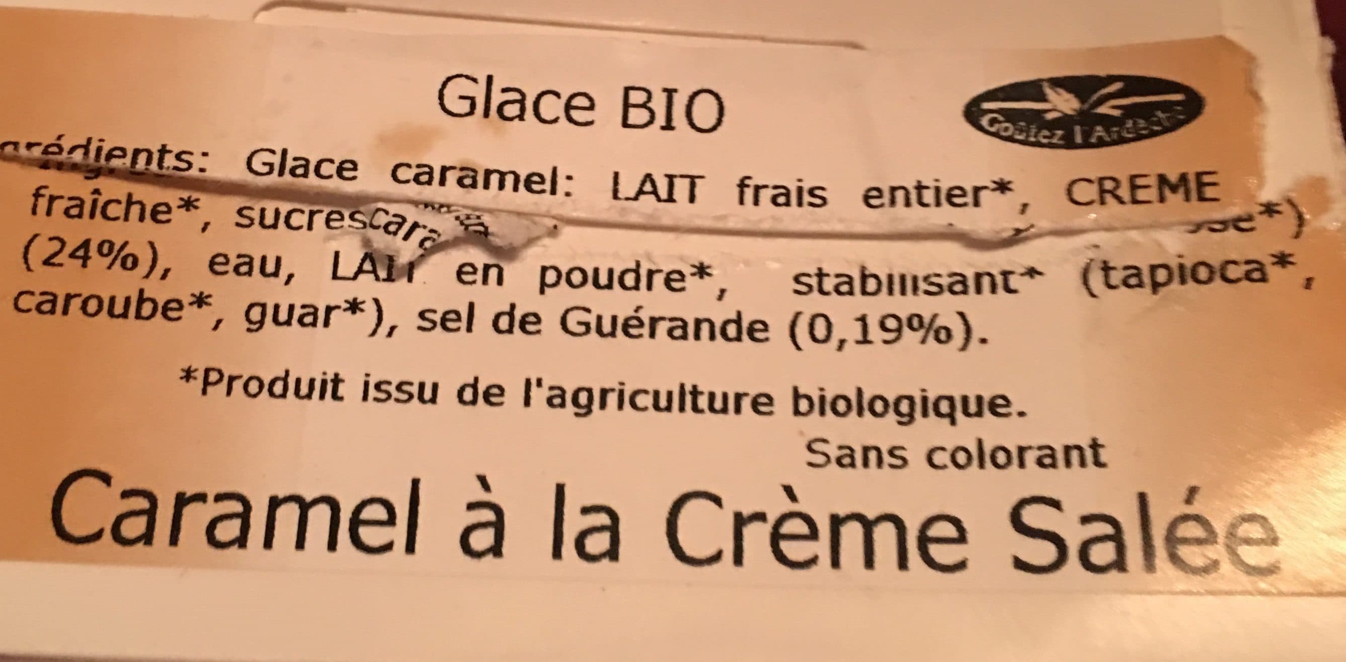 Terre Adélice GLACE CARAMEL SALEE packshot