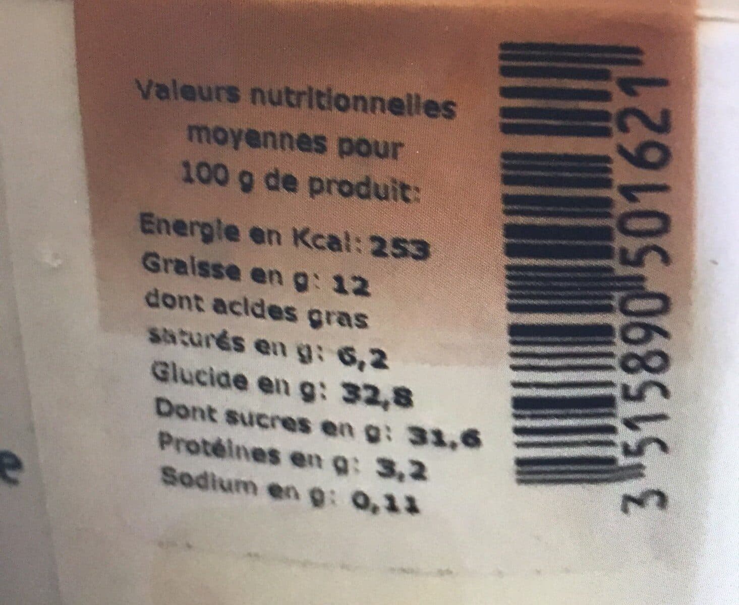 Terre Adélice Glace bio caramel nougatine packshot