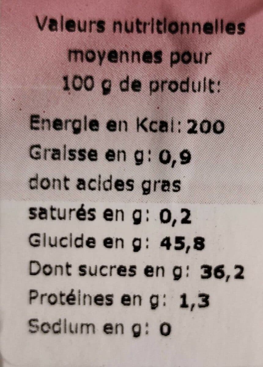 Open Food Facts SORBET CHATAIGNE AUX MARRONS CONFITS packshot