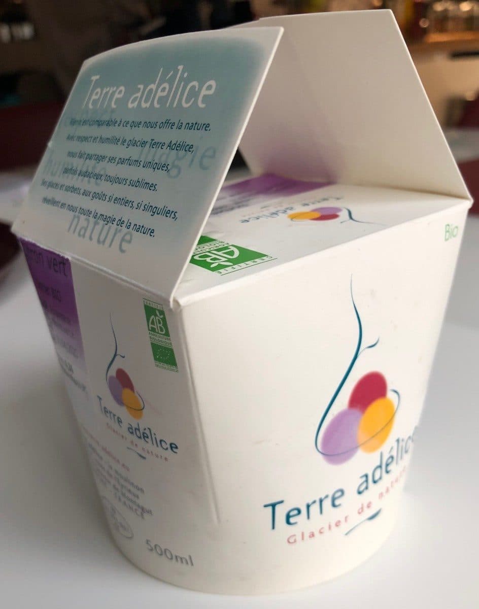 Terre Adélice Glace citron vert packshot