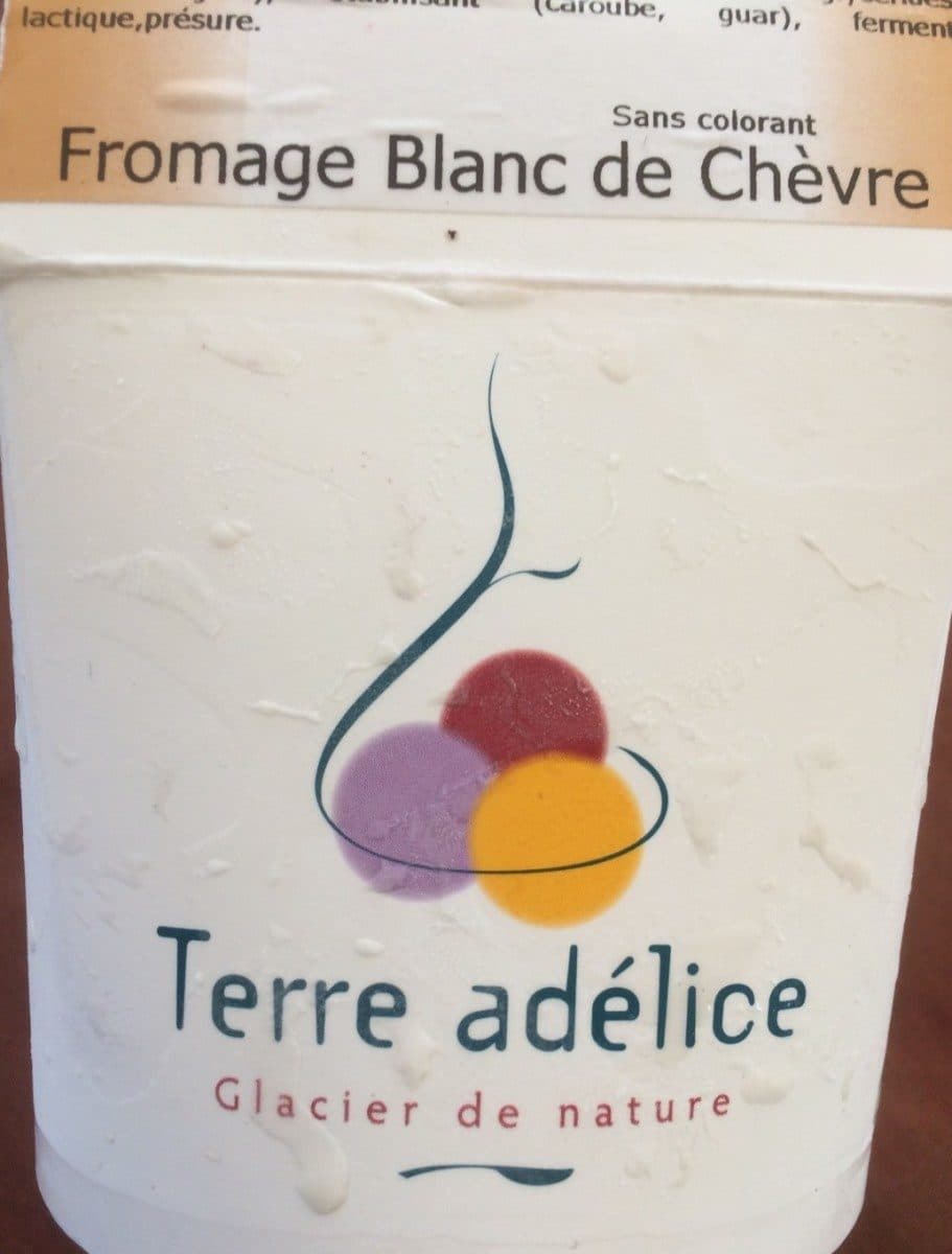 Terre Adélice Glace fromage blanc de chevre packshot