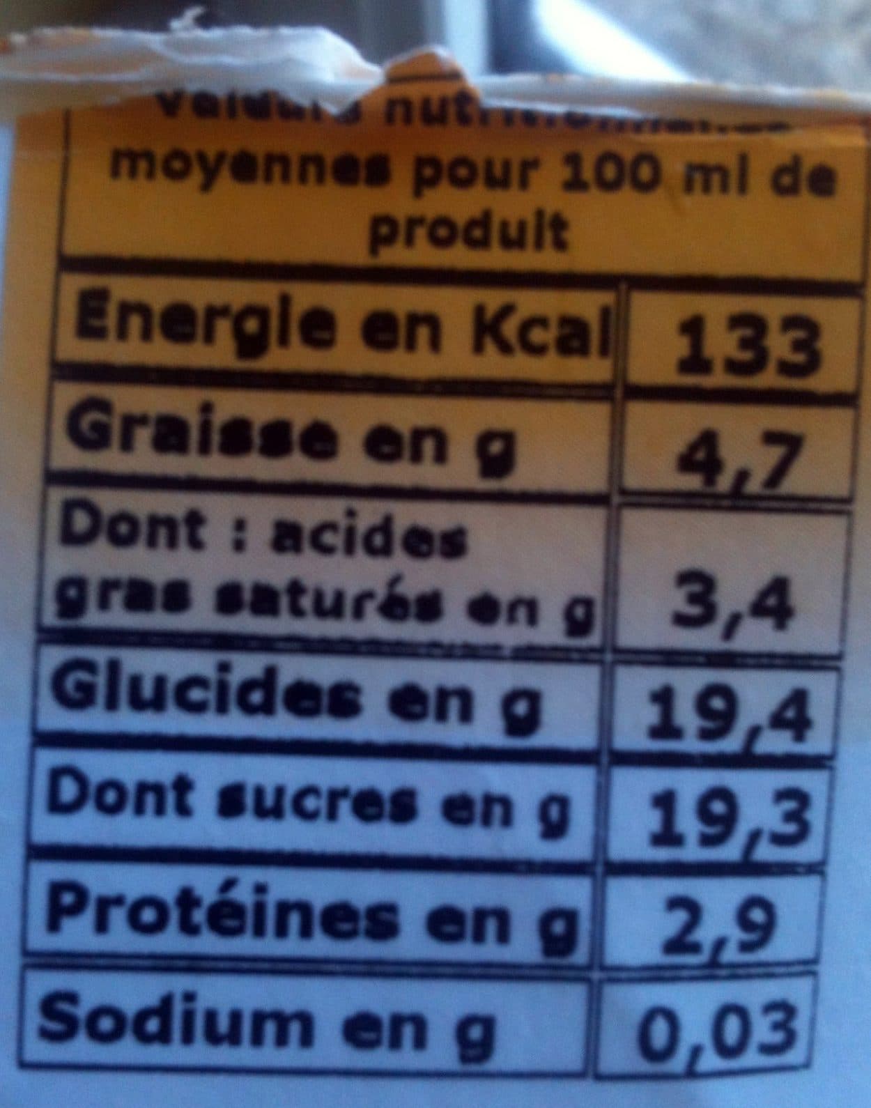Terre adélice Glace verveine feuilles packshot