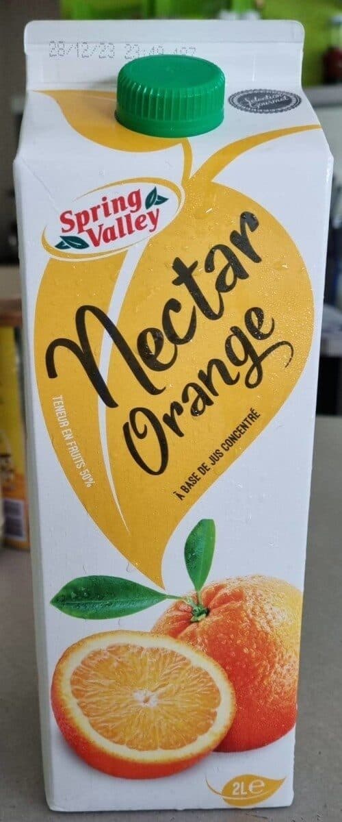 Spring Valley Nectar d'orange packshot