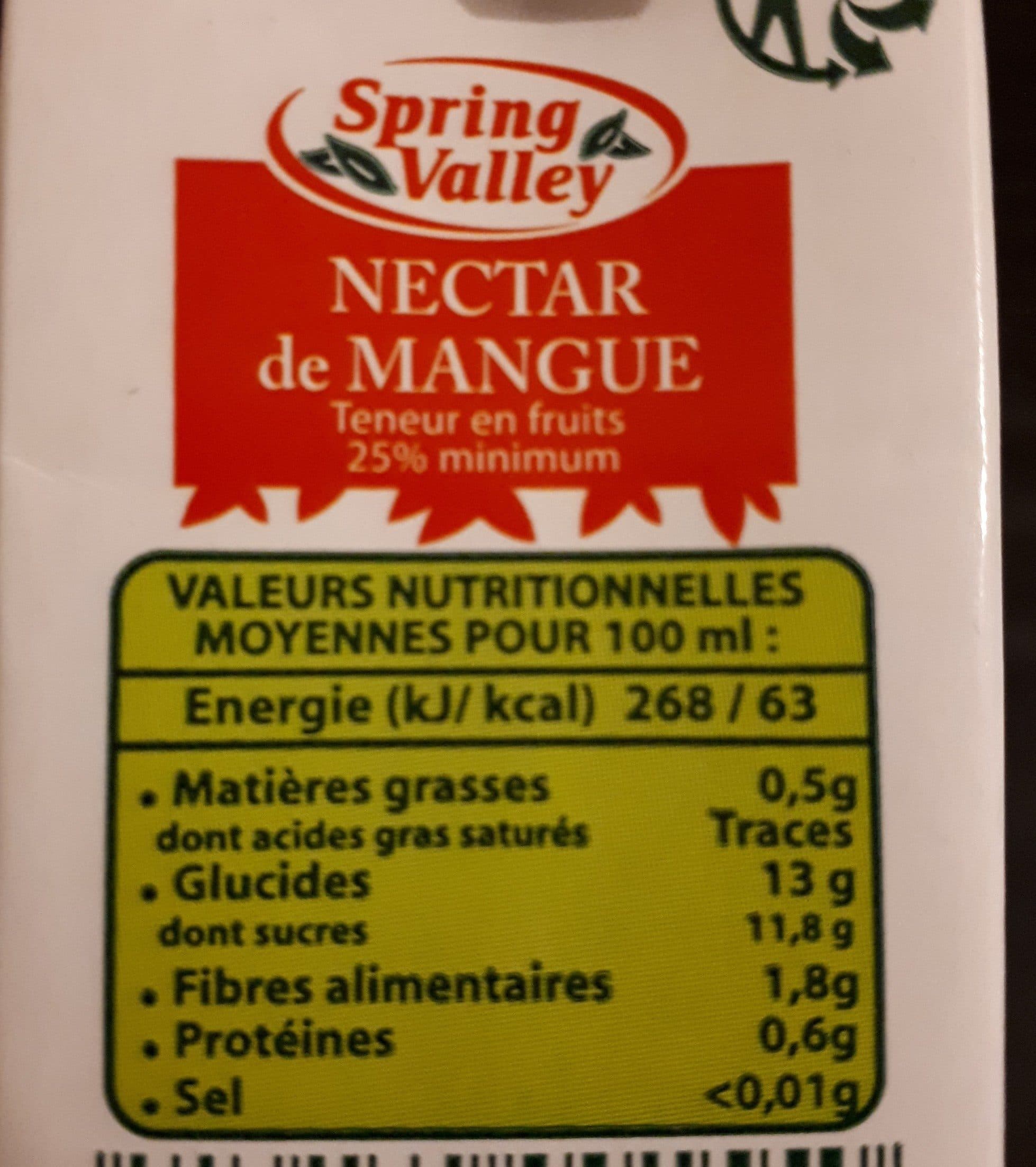 Spring Valley Nectar de Mangue packshot