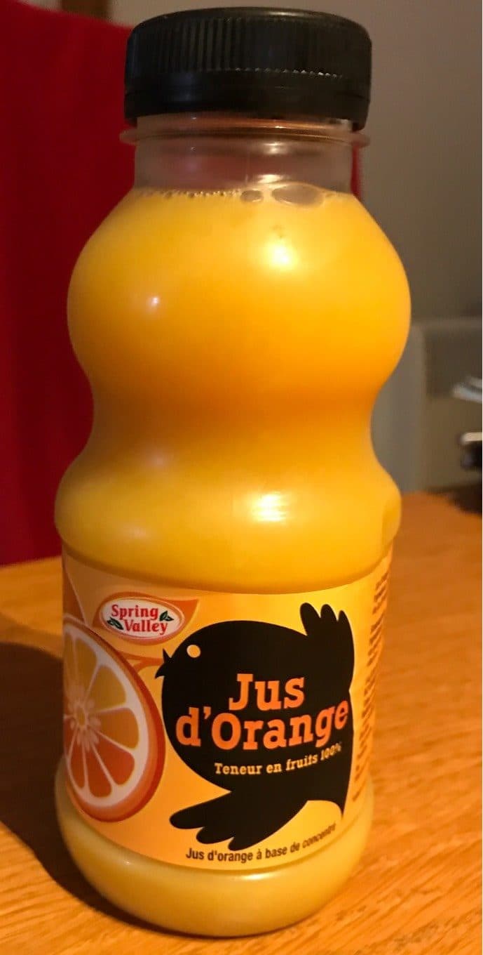 Spring Valley Jus d'Orange packshot