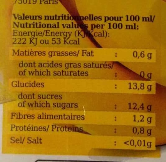 Spring valley Nectar Banane Spring Valley 1 L packshot