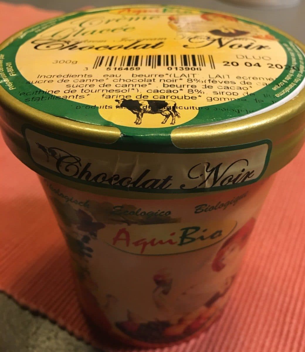 Open Food Facts Crème glacée chocolat nour packshot