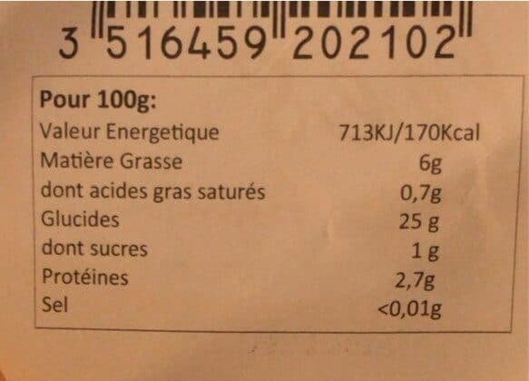 Aquibio Pommes de terre rissolées packshot