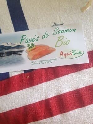 Aqui Bio Pavé de saumon bio packshot