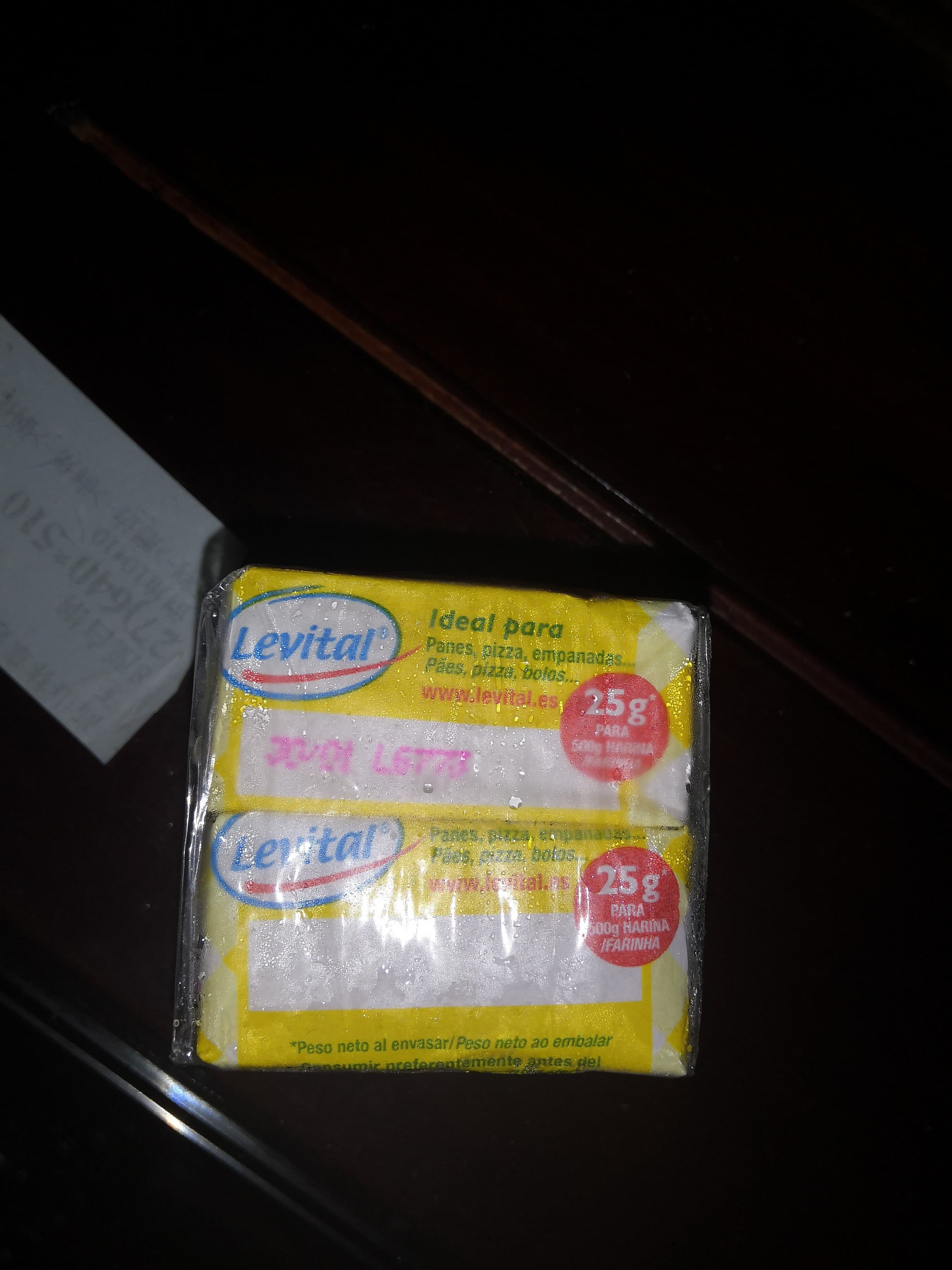 Levital Levadura fresca packshot