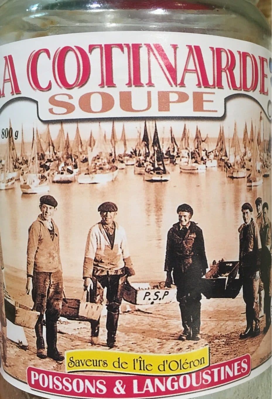 La cotinarde Saveurs de l'Île d'Oléron - Soupe poissons & langouste packshot
