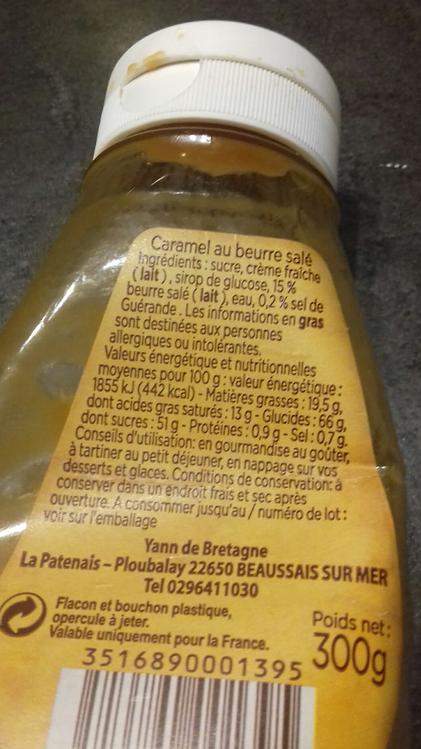 Yann de Bretagne Délice de caramel au beurre salé packshot