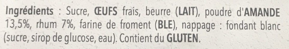 Yann de Bretagne Gâteau Nantais au rhum packshot