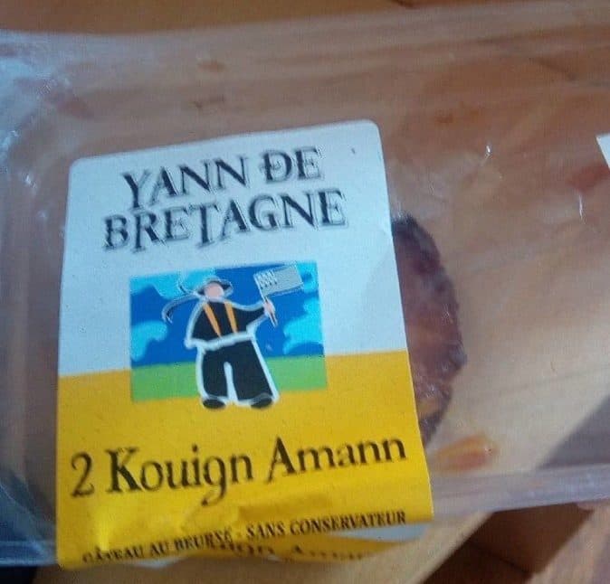Yann de Bretagne Kouign Amann packshot