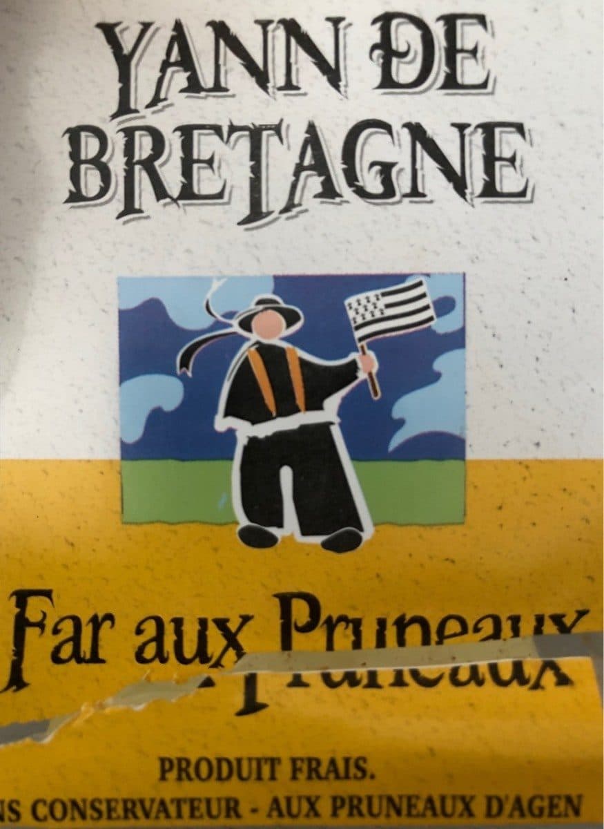 Yann de Bretagne Far aux Pruneaux packshot