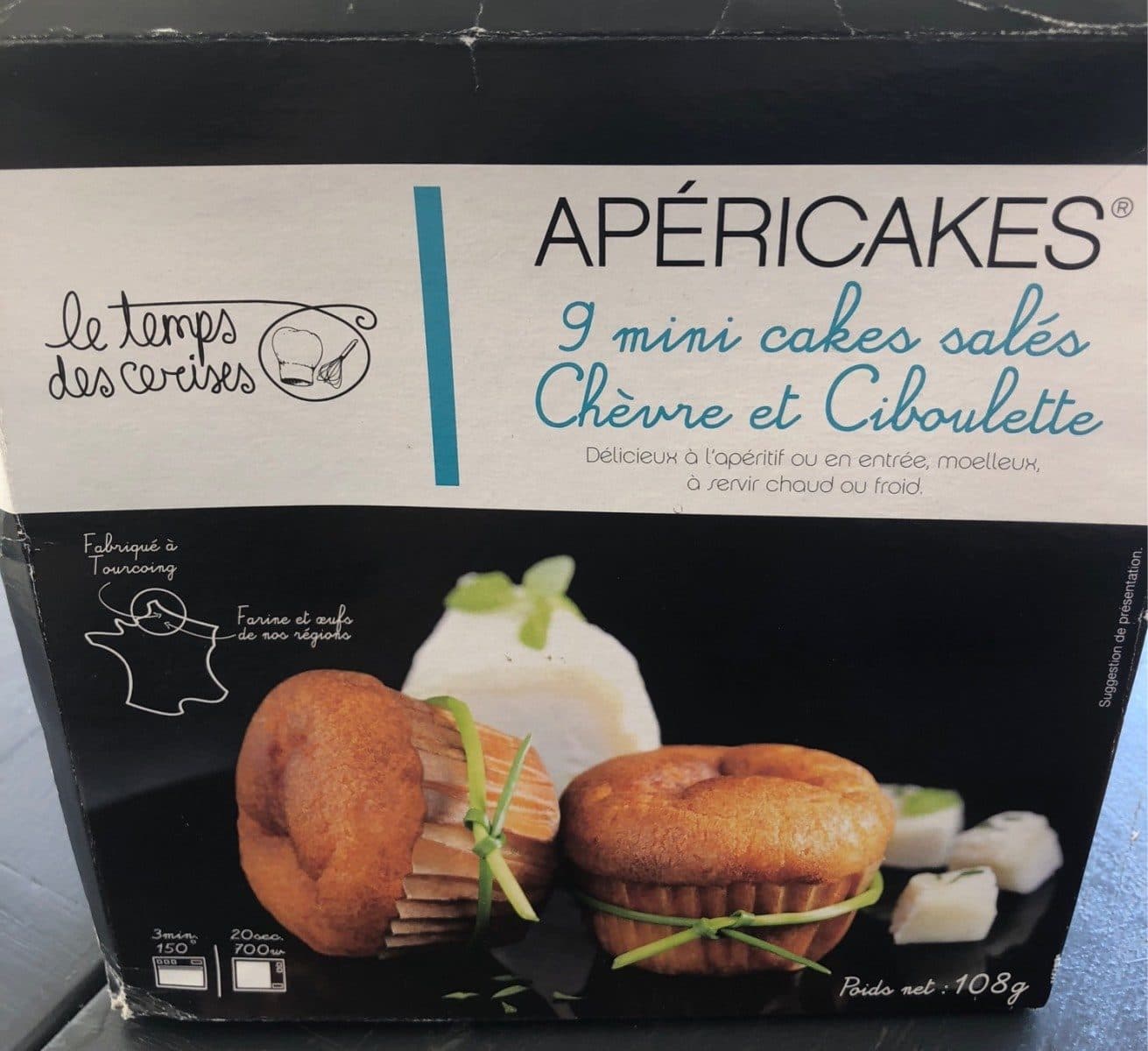 Le Temps des Cerises Apericakes packshot