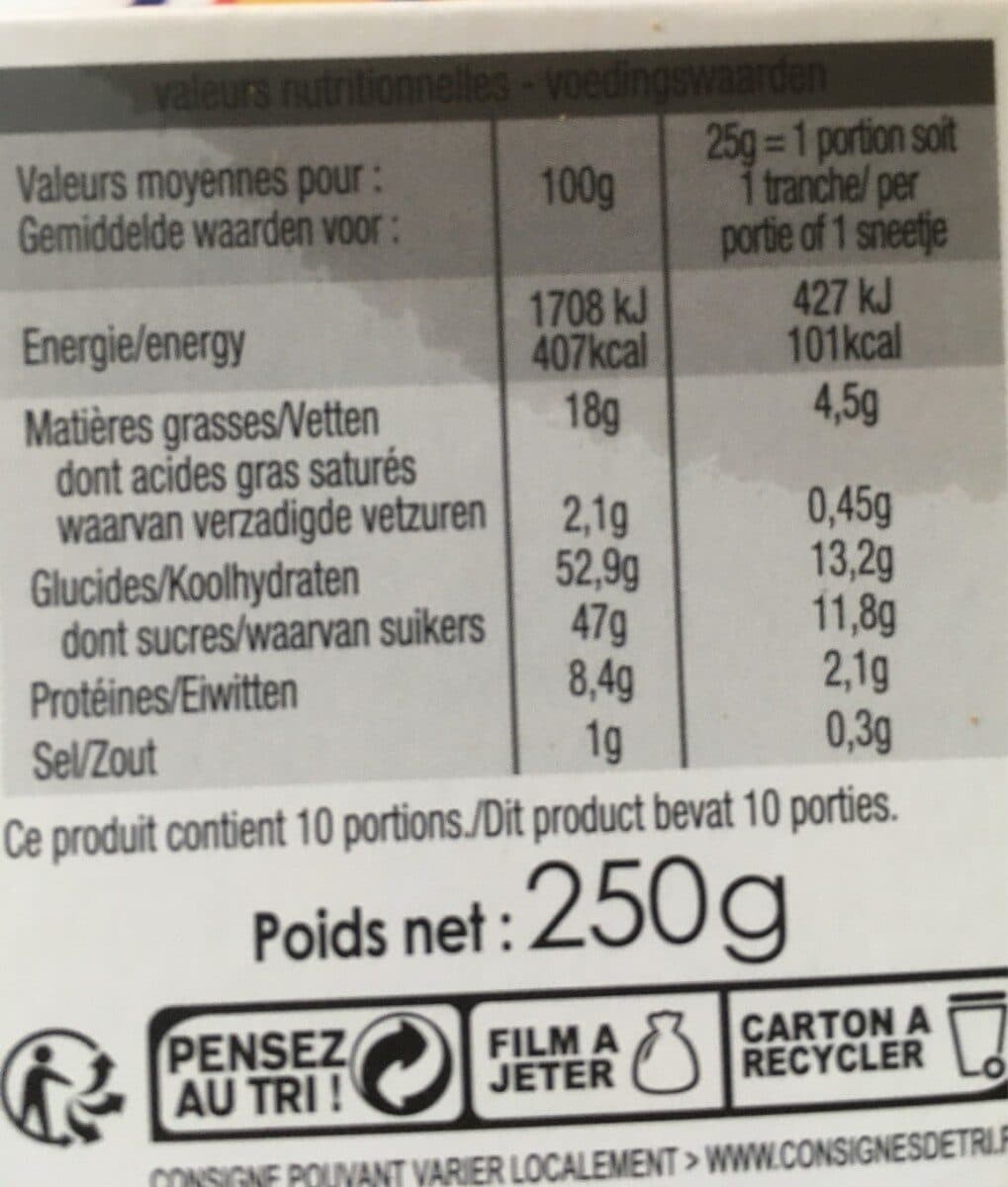 France Cake Tradition Moelleux bio aux pommes packshot