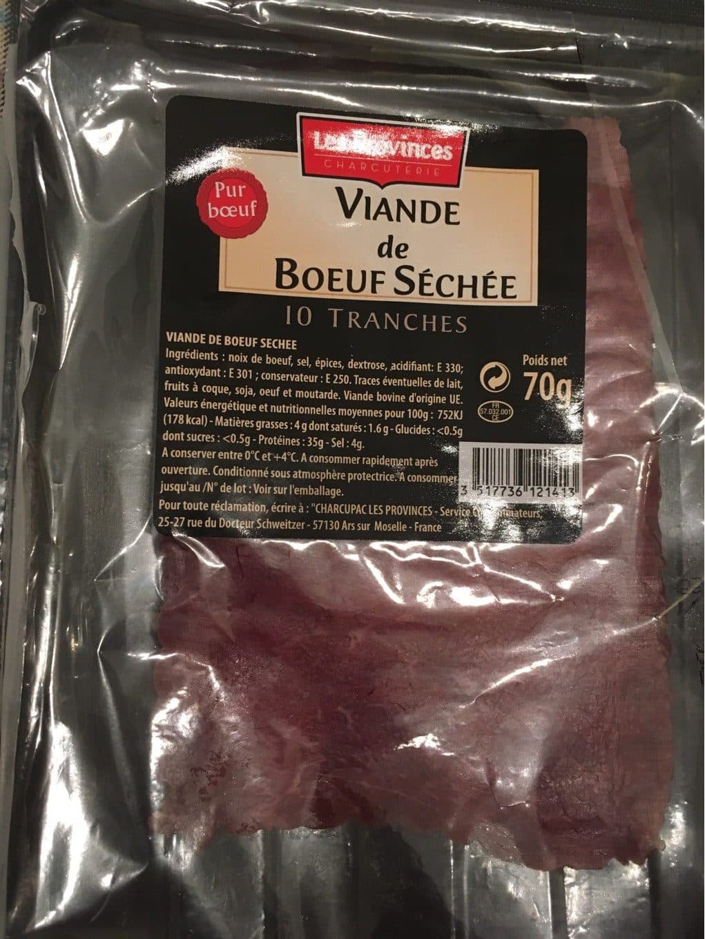 Les mousquetaires Viande Séchée Des Alpes Les Provinces D'europe packshot