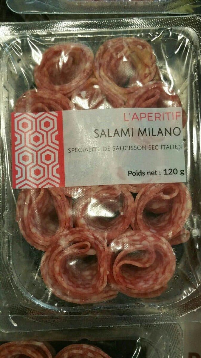 Open Food Facts Salami Milano packshot