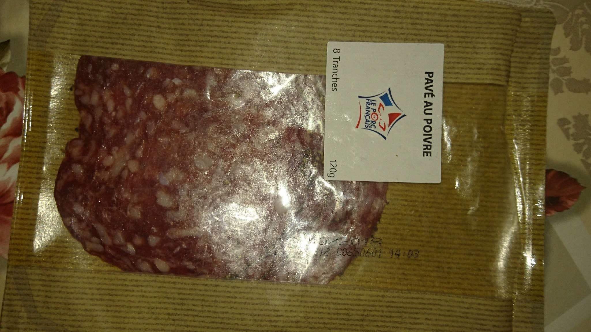 Charcupac Pavé au poivre packshot