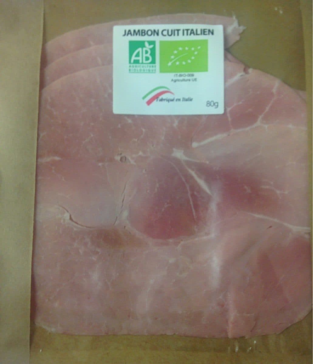 Open Food Facts Jambon cuit italien packshot
