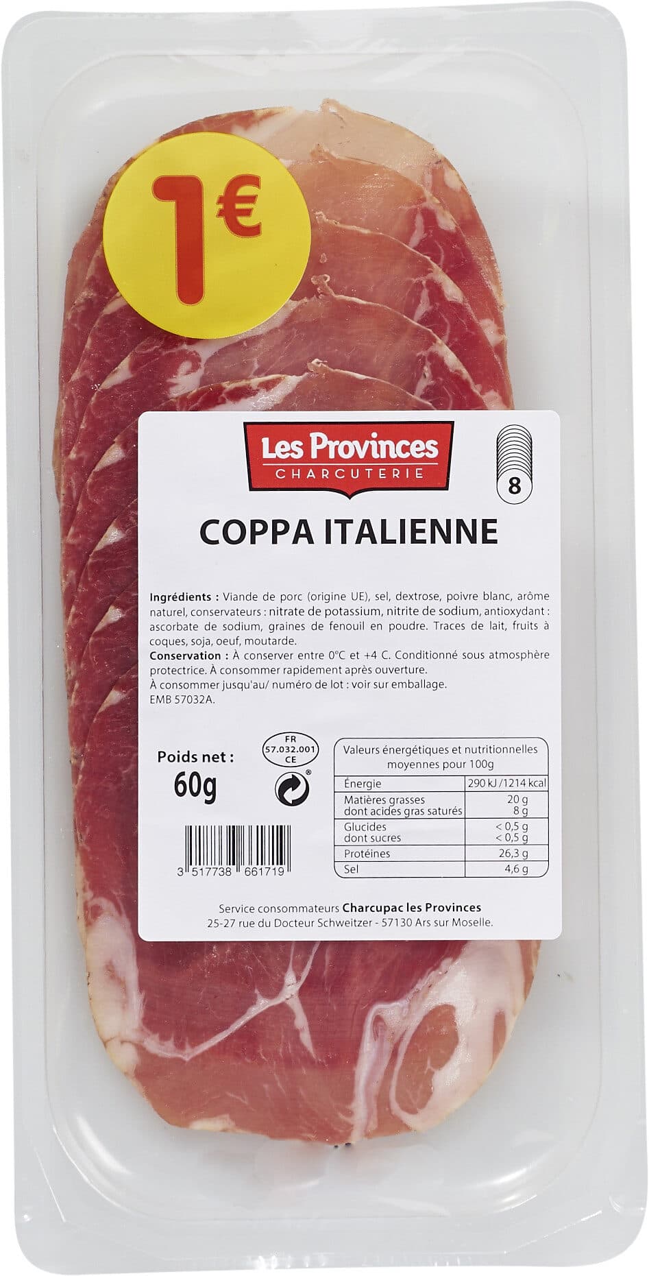 Charcupac Coppa italienne packshot