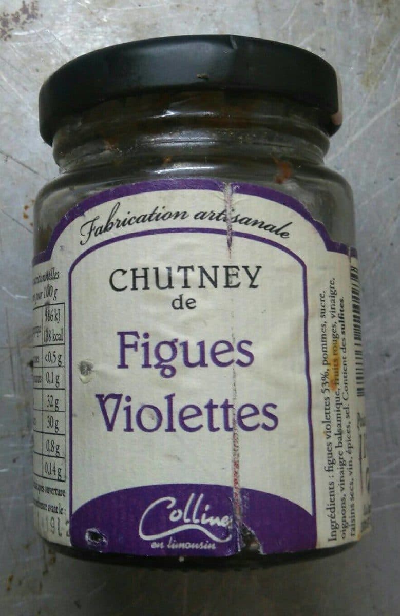 Open Food Facts Chuntney de figues violettes packshot