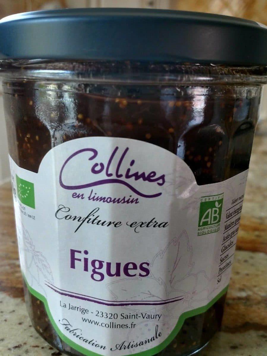 Collines en Limousin Confiture de figues packshot