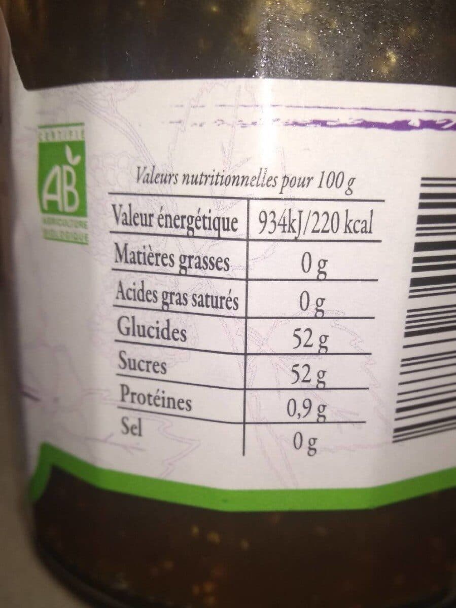 Collines en Limousin Confiture de figues packshot