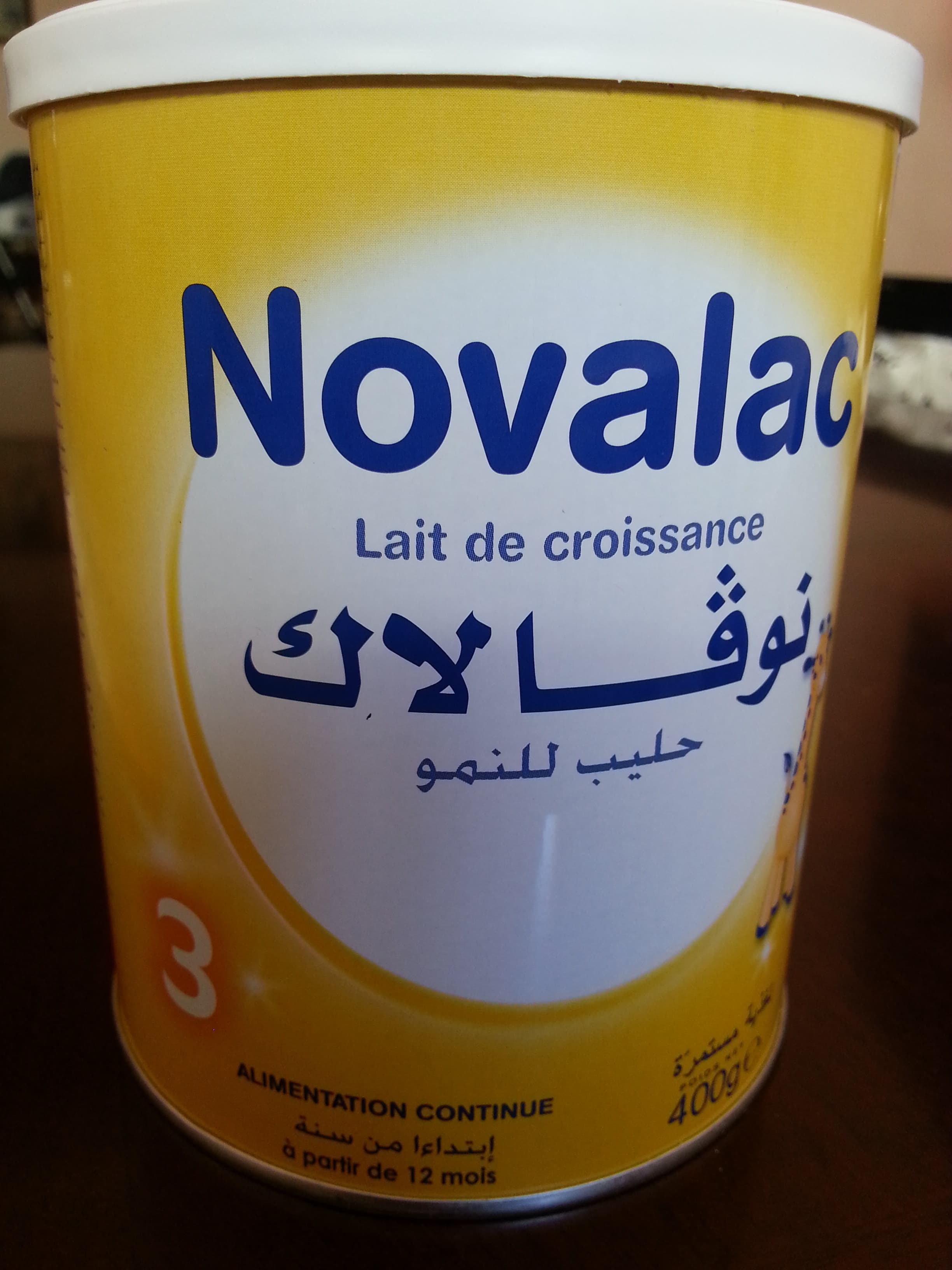 novalac Lait de croissance 3 packshot