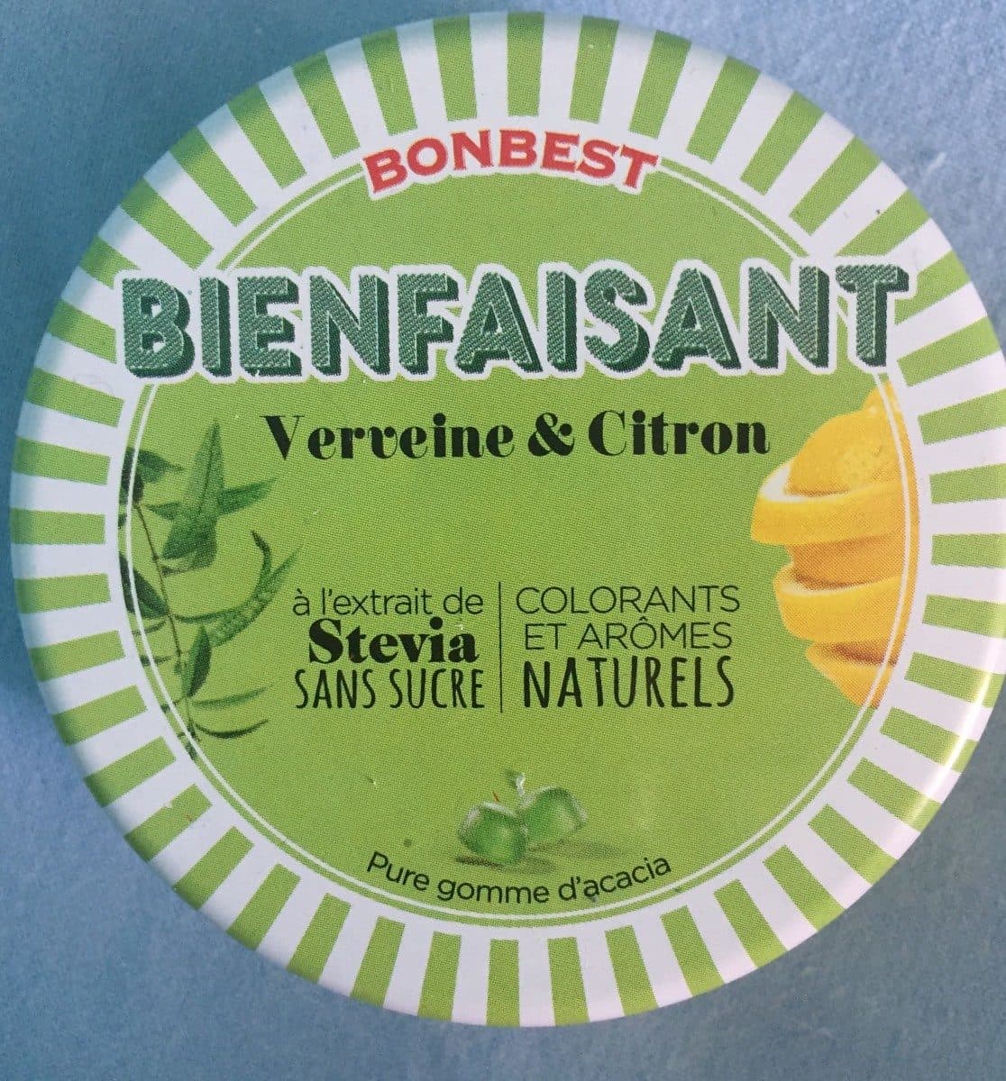 BONBEST BIENFAISANT Verveine & Citron packshot
