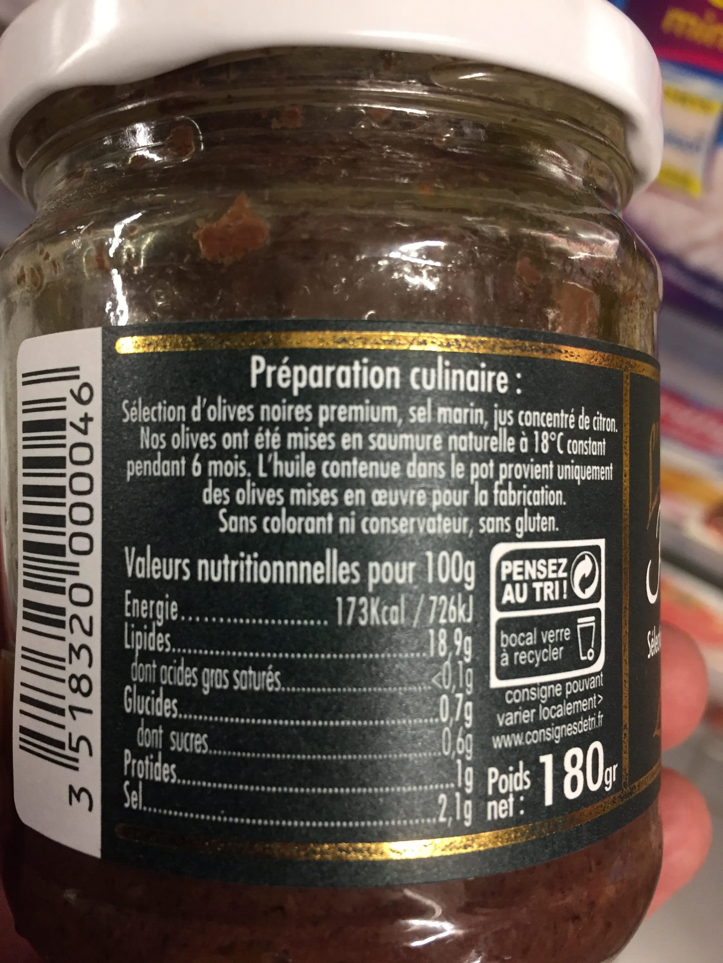 L’ Art Des Saveurs Pâte d'olives packshot
