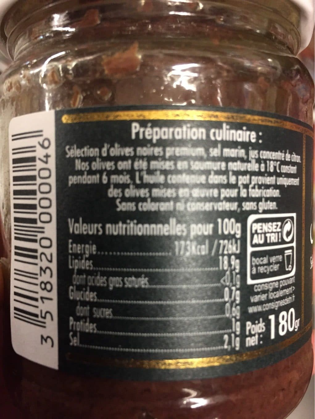 L’ Art Des Saveurs Pâte d'olives packshot