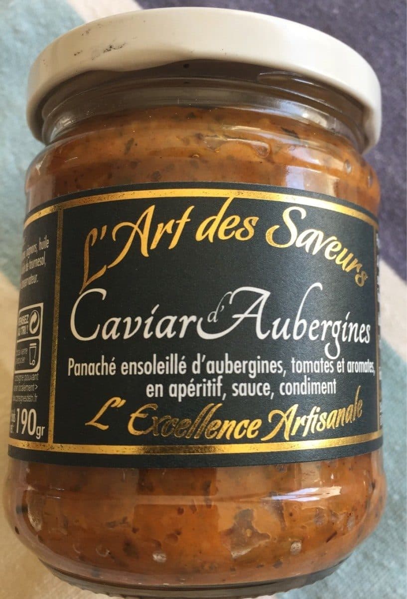 Open Food Facts Caviar d aubergines packshot