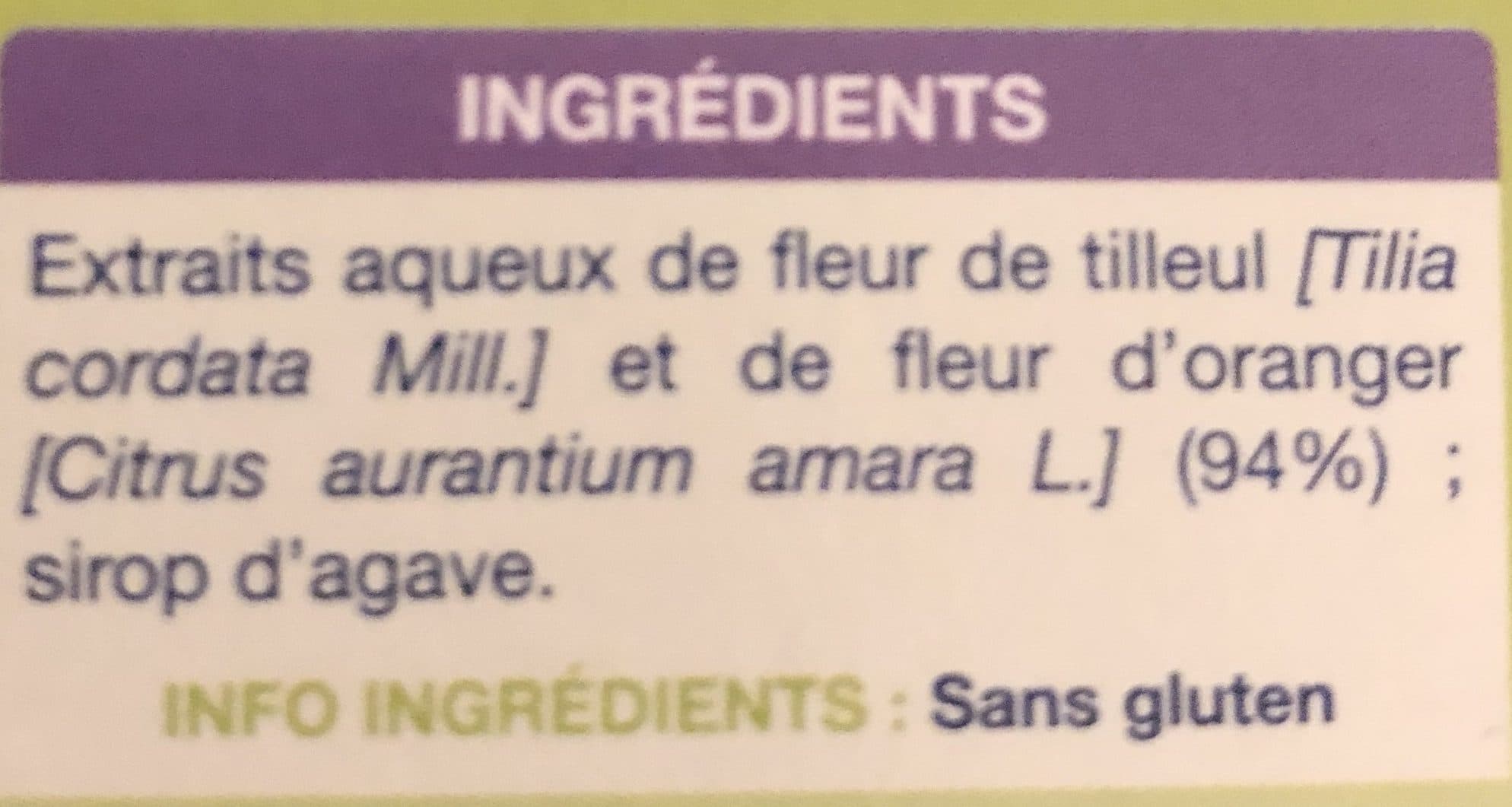 Physiolac Physiolac Petite Boisson Douceur Avant Le Coucher Tilleul & Fleur D'oranger - Boite De 15 Doses De packshot