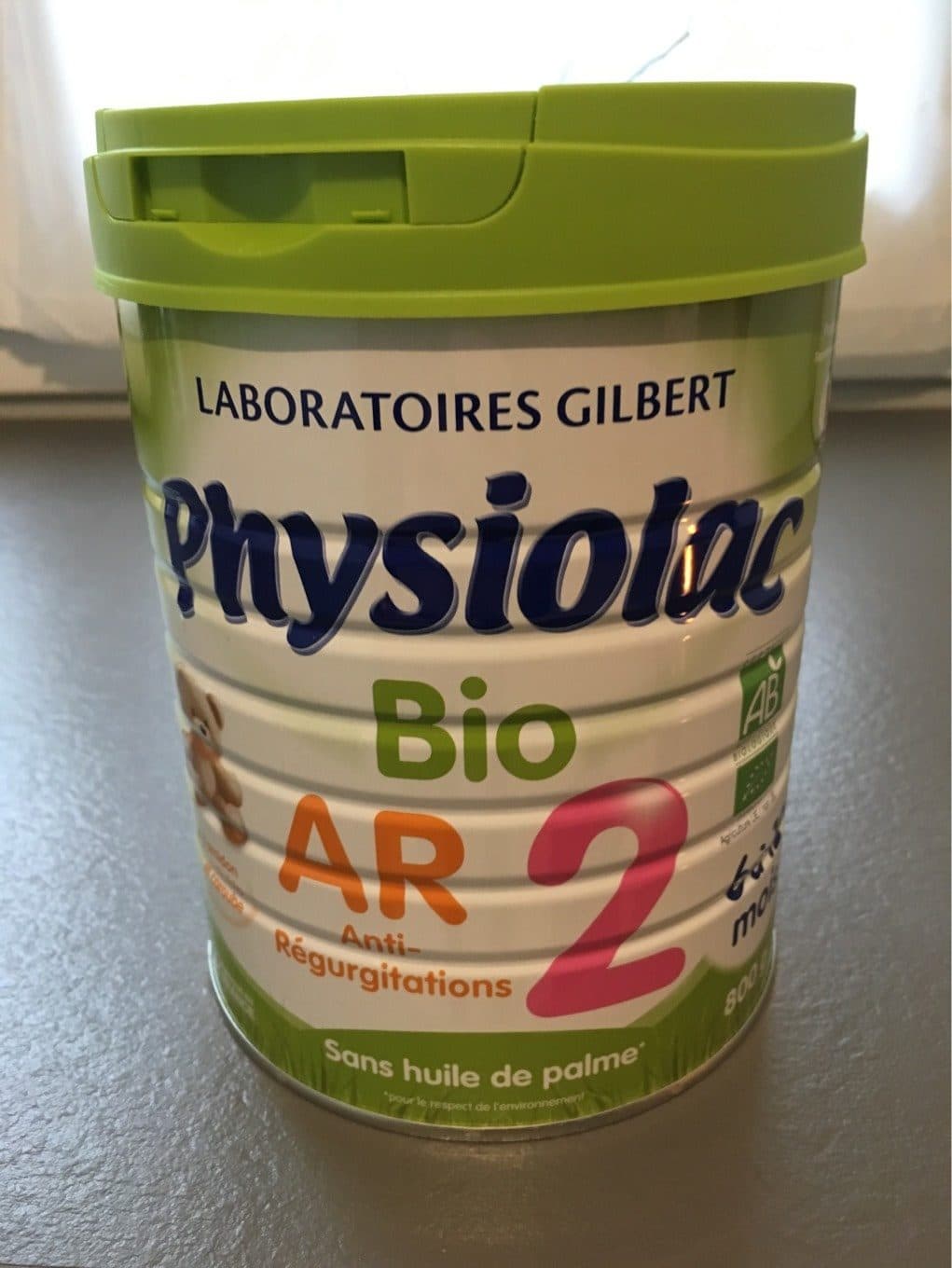 Laboratoire Gilbert PHYSIOLAC BIO AR 2EME AGE packshot