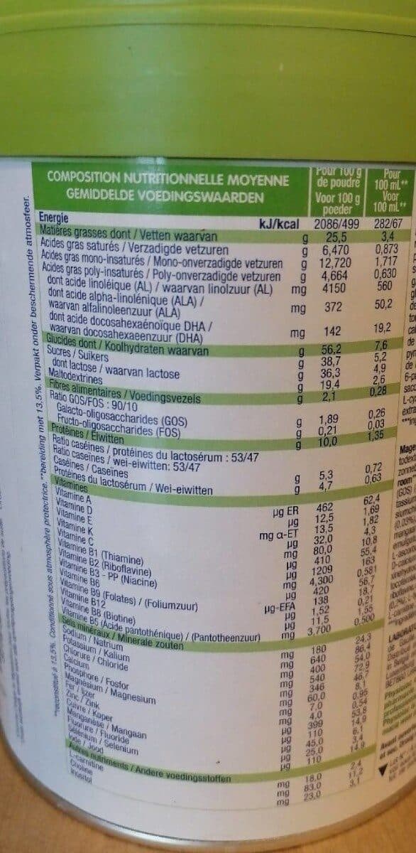 Physiolac Physiolac Lait de suite BIO packshot