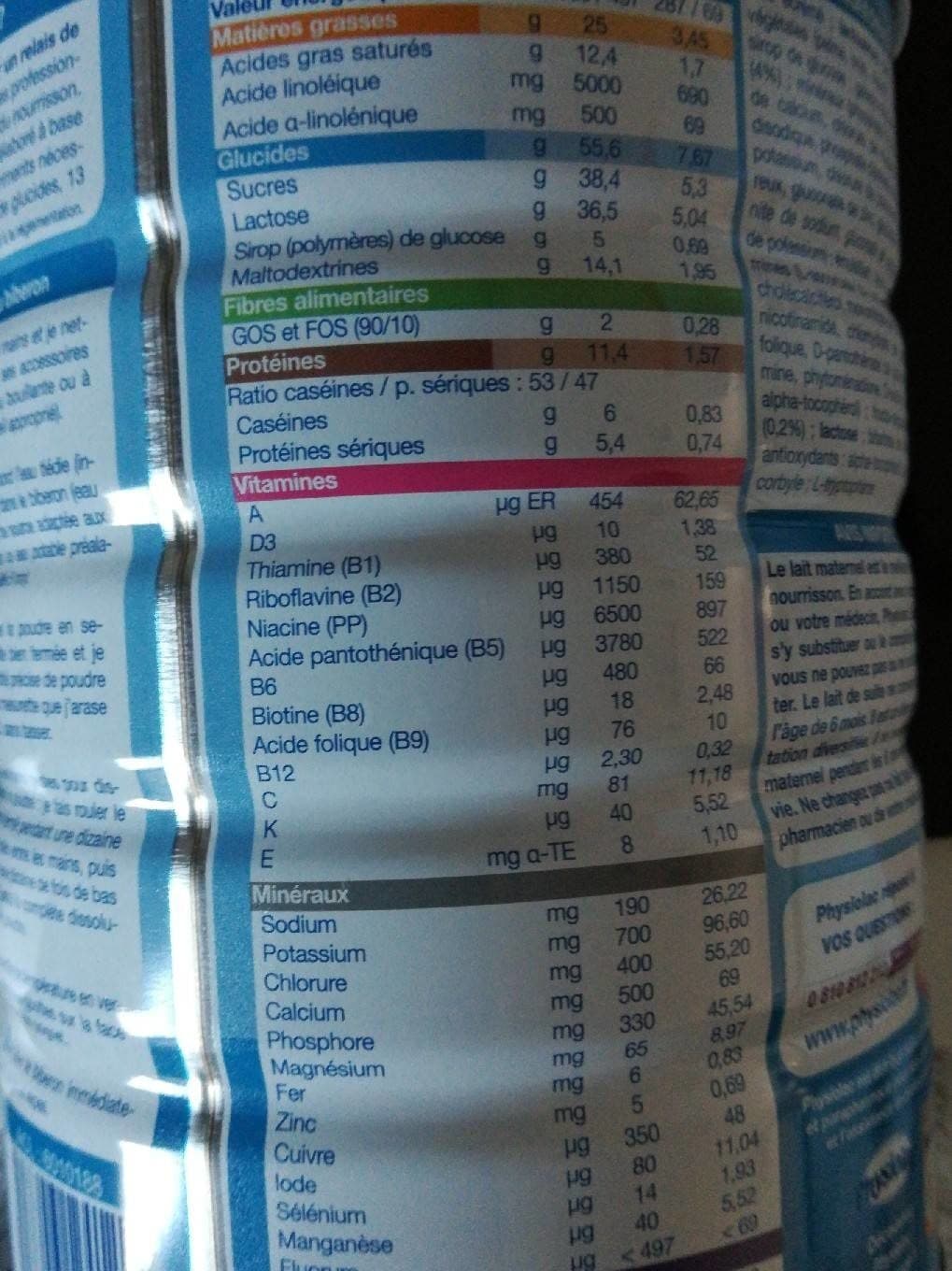 Physiolac Physiolac Equilibre 2 6 à 12 Mois packshot