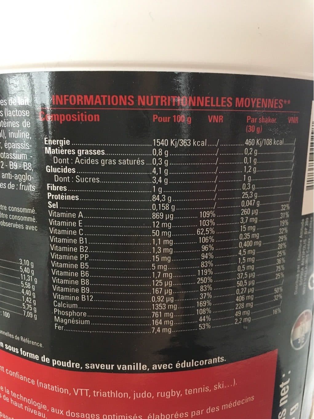 Ea fit Eafit Milk & Egg 95 Muscle Volume And Definition Vanilla 750G (muscular Construction) packshot