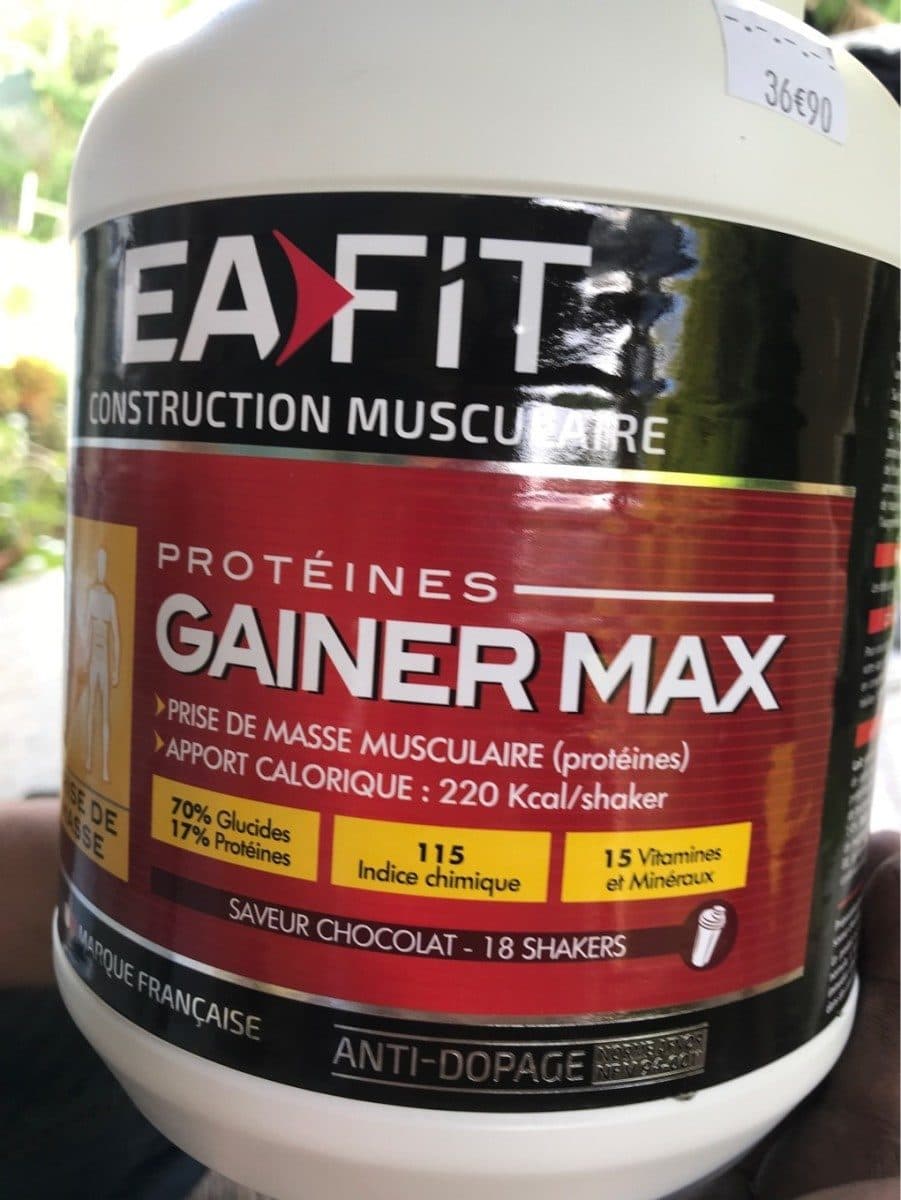 Open Food Facts GAINER MAX packshot