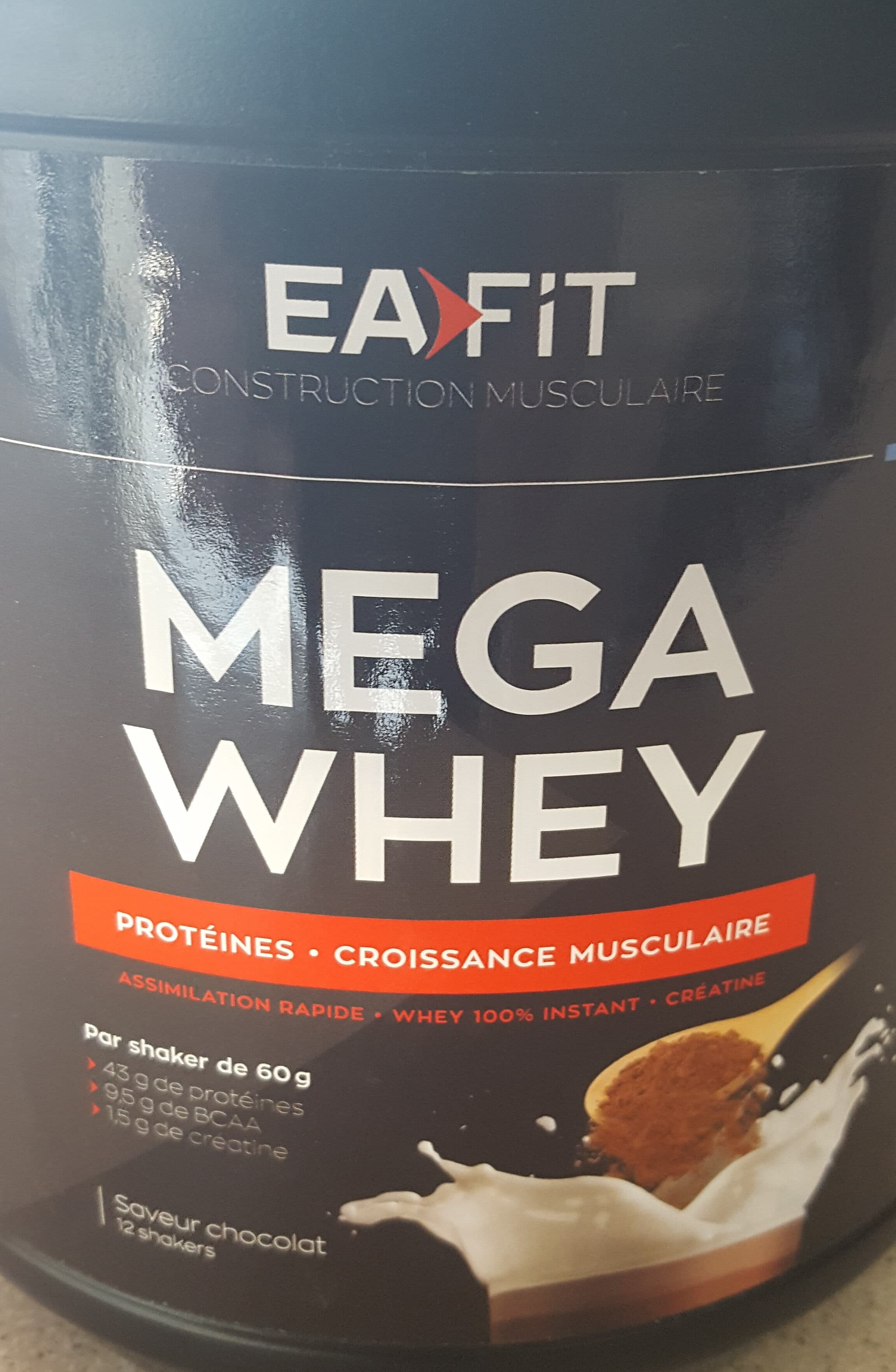 EAFIT Mega whey packshot