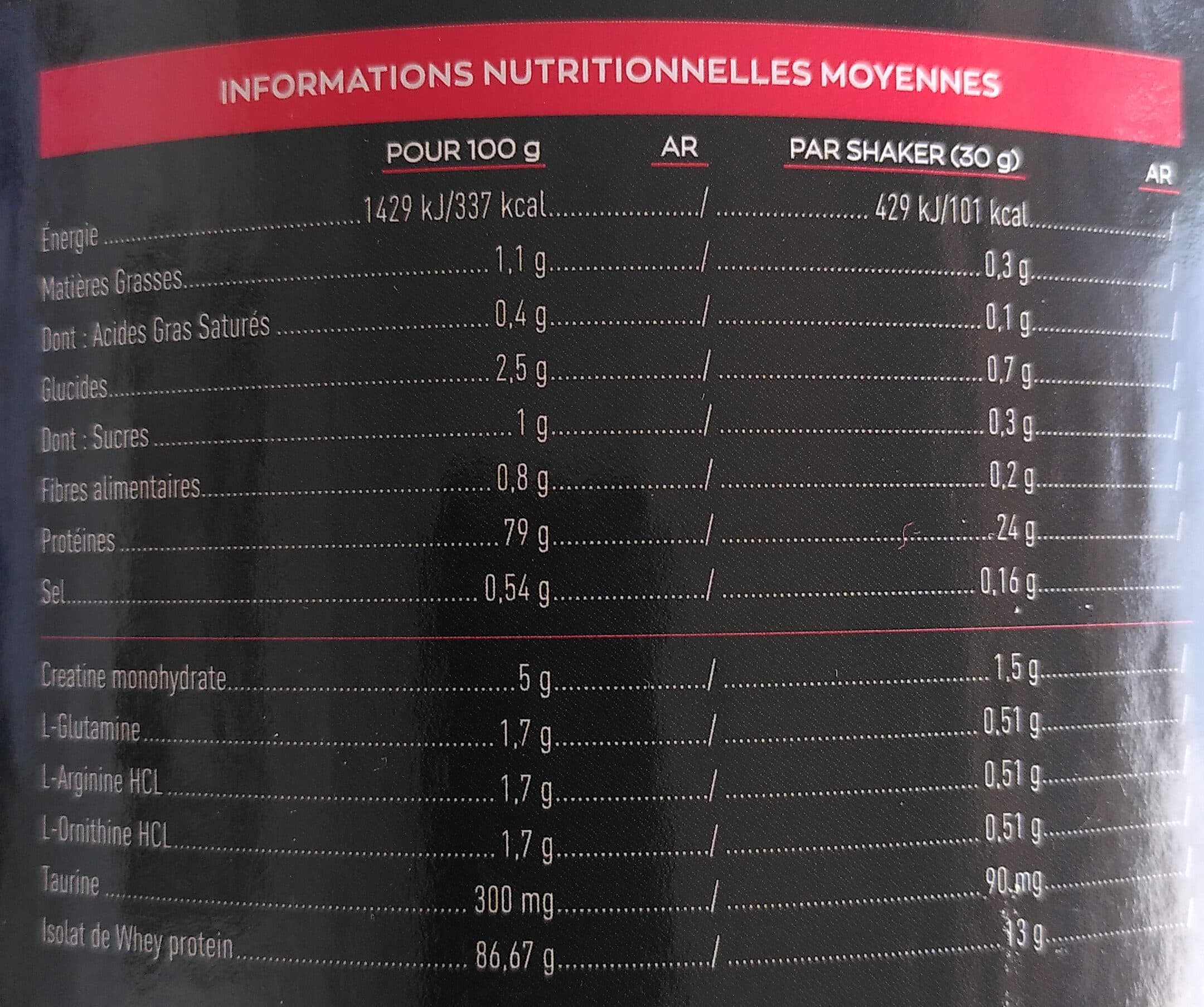 Eafit Pure Isolate Premium - Orange packshot
