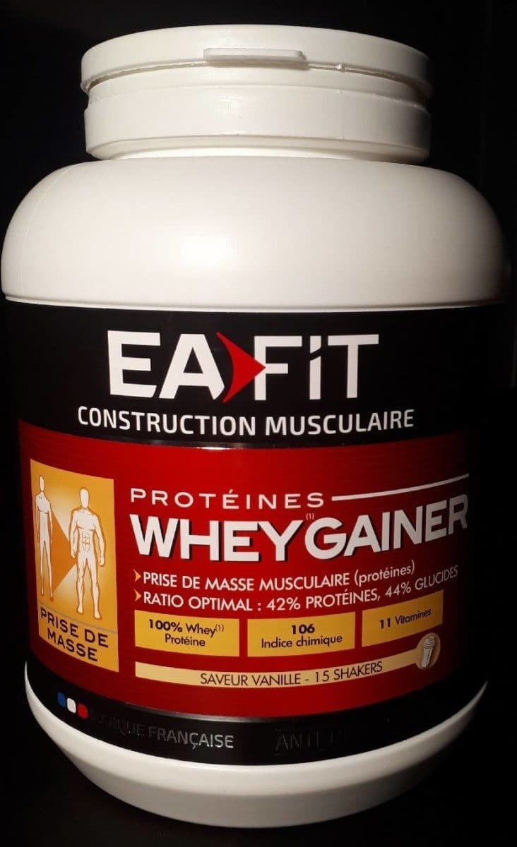 Eafit Whey Gainer Protéines en poudre packshot