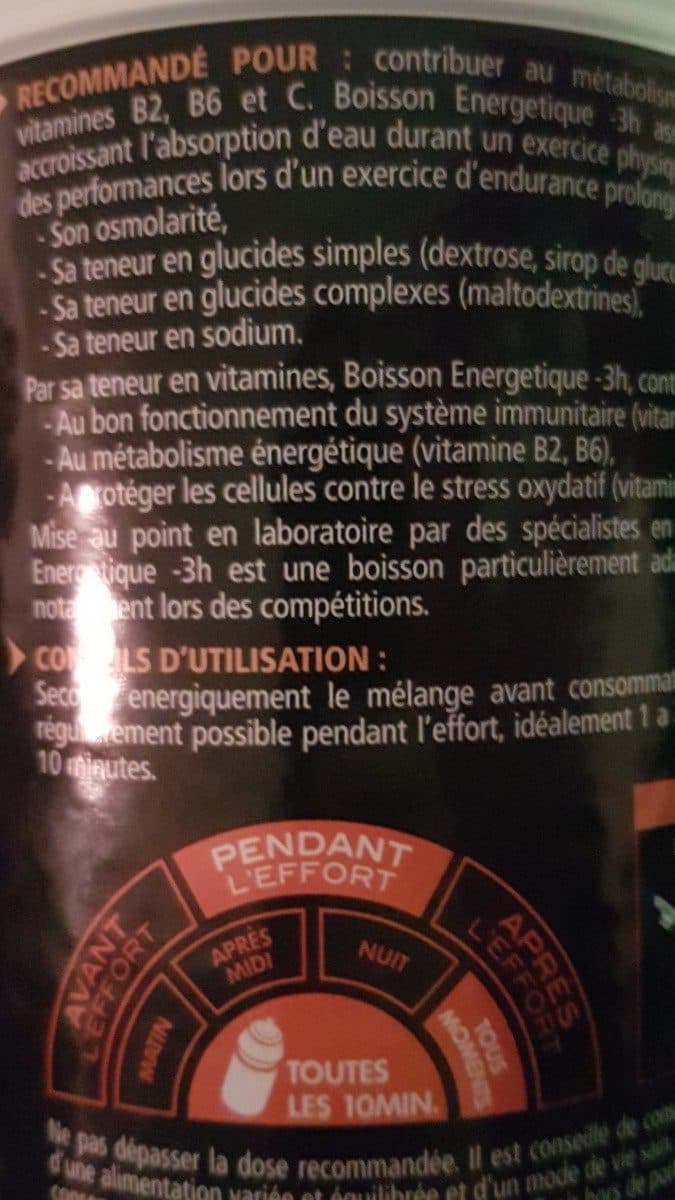 Eafit Boisson énergétique packshot