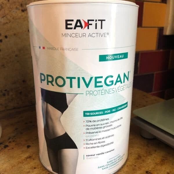 Eafit Eafit Protivegan Vanille - Caramel 450G packshot