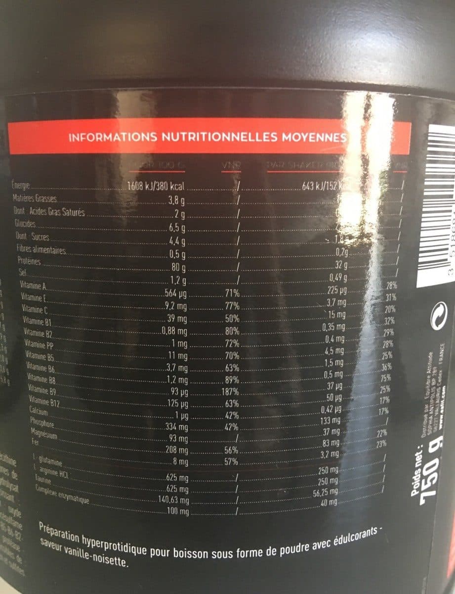 Eafit Pure whey packshot